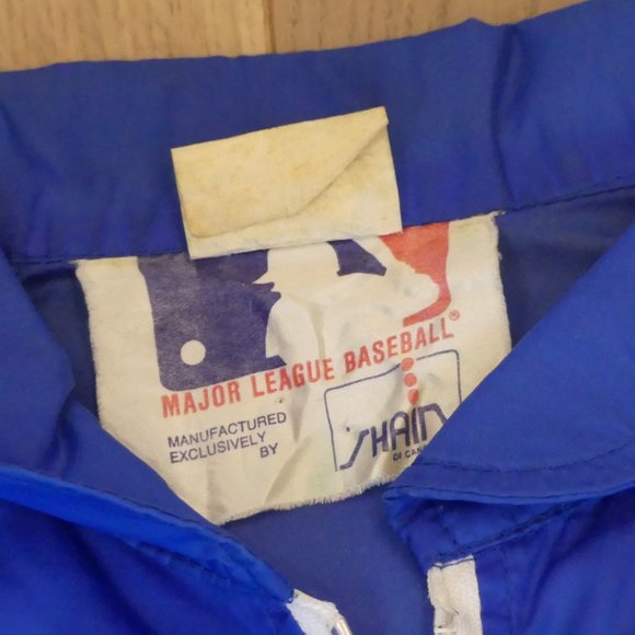 Toronto Blue Jays Vintage Shain Of Canada Blue Medium Windbreaker Jacket - Picture 4 of 6